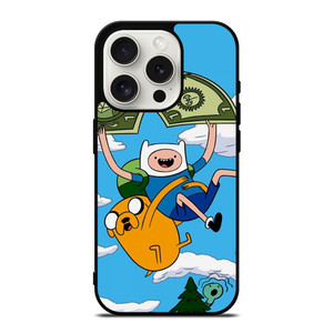 ADVENTURE TIME FINN AND JAKE MONEY iPhone 15 Pro Case Cover