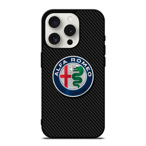 ALFA ROMEO CARBON iPhone 15 Pro Case Cover ALFA ROMEO CARBON iPhone 15 Pro Case Cover