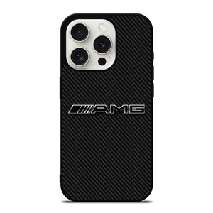 AMG MERCEDES BENZ LOGO CARBON iPhone 15 Pro Case Cover