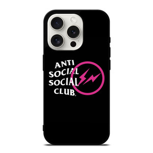 ANTI SOCIAL CLUB X FRAGMENT DESIGN iPhone 15 Pro Case Cover ANTI SOCIAL CLUB X FRAGMENT DESIGN iPhone 15 Pro Case Cover