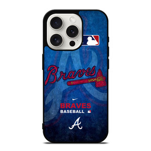 ATLANTA BRAVES LOGO MLB iPhone 15 Pro Case Cover