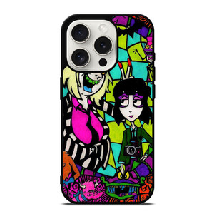 BEETLEJUICE TIM BURTON CARTOON GLASS iPhone 15 Pro Case Cover BEETLEJUICE TIM BURTON CARTOON GLASS iPhone 15 Pro Case Cover