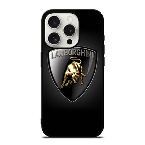 BLACK LAMBORGHINI LOGO iPhone 15 Pro Case Cover BLACK LAMBORGHINI LOGO iPhone 15 Pro Case Cover