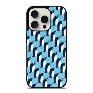 BLUE PENGUINS PATTERN iPhone 15 Pro Case Cover