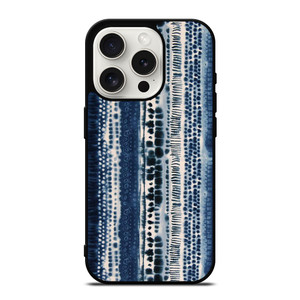 BLUE STRETCHED CHIFFON FABRIC iPhone 15 Pro Case Cover