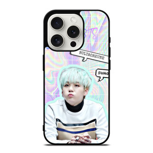 BTS SUGA CUTE iPhone 15 Pro Case Cover
