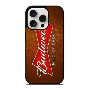 BUDWEISER KING OF BEAR LOGO iPhone 15 Pro Case Cover