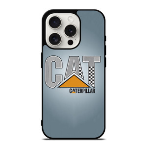 CATERPILLAR CAT LOGO TRACTOR RACING iPhone 15 Pro Case Cover CATERPILLAR CAT LOGO TRACTOR RACING iPhone 15 Pro Case Cover