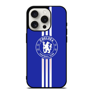 CHELSEA FC LOGO FOOTBALL iPhone 15 Pro Case Cover