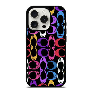 COACH NEW YORK ART LOGO iPhone 15 Pro Case Cover