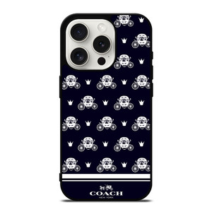 COACH NEW YORK CART iPhone 15 Pro Case Cover