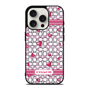 COACH NEW YORK LOVE iPhone 15 Pro Case Cover COACH NEW YORK LOVE iPhone 15 Pro Case Cover