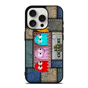 COACH NEW YORK PAC MAN iPhone 15 Pro Case Cover