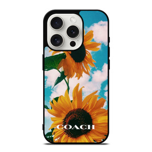 COACH SUNFLOWER iPhone 15 Pro Case Cover