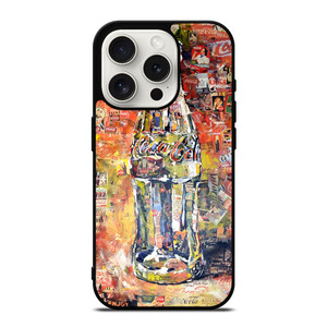 COCA COLA BOTTLE ART iPhone 15 Pro Case Cover