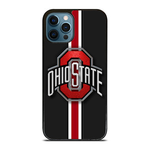 OHIO STATE STRIPE LOGO iPhone 12 Pro Max Case Cover