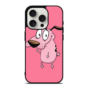 COURAGE THE COWARDLY DOG CARTOON iPhone 15 Pro Case Cover