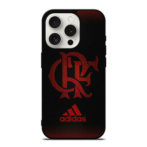 CR FLAMENGO FOOTBALL ADIDAS iPhone 15 Pro Case Cover