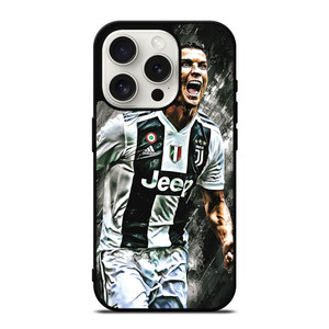 CR7 CRISTIANO RONALDO JUVENTUS FC iPhone 15 Pro Case Cover