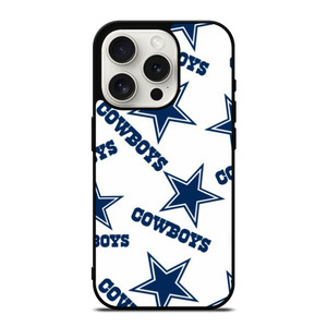DALLAS COWBOYS LOGO PATTERN iPhone 15 Pro Case Cover