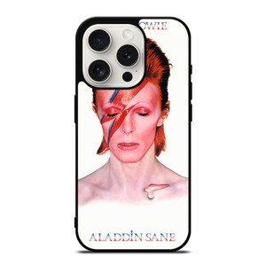 DAVID BOWIE ALADDIN SANE iPhone 15 Pro Case Cover