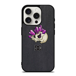 DC SHOES LOGO EMERALD SKULL iPhone 15 Pro Case Cover