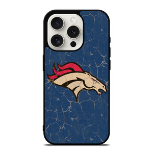 DENVER BRONCOS BROKEN LOGO iPhone 15 Pro Case Cover