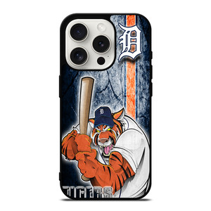 DETROIT TIGERS TEAM MASCOT iPhone 15 Pro Case Cover