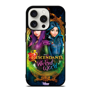 DISNEY DESCENDANTS WICKED WORD iPhone 15 Pro Case Cover DISNEY DESCENDANTS WICKED WORD iPhone 15 Pro Case Cover