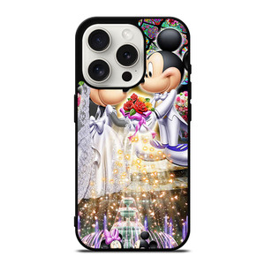 DISNEY MICKEY AND MINI MOUSE Wedding iPhone 15 Pro Case Cover DISNEY MICKEY AND MINI MOUSE Wedding iPhone 15 Pro Case Cover