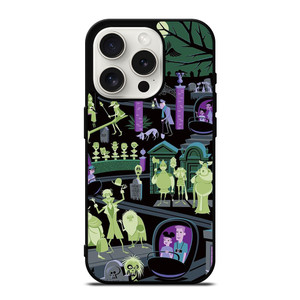 DISNEY THE HAUNTED MANSION CARTOON iPhone 15 Pro Case Cover