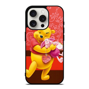 DISNEY WINNIE THE POOH AND PIGIET iPhone 15 Pro Case Cover DISNEY WINNIE THE POOH AND PIGIET iPhone 15 Pro Case Cover