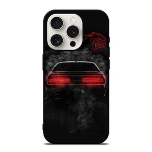 DODGE SRT CHALLENGER HELLCAT BLACK iPhone 15 Pro Case Cover DODGE SRT CHALLENGER HELLCAT BLACK iPhone 15 Pro Case Cover