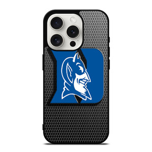 DUKE BLUE DEVILS METAL LOGO iPhone 15 Pro Case Cover