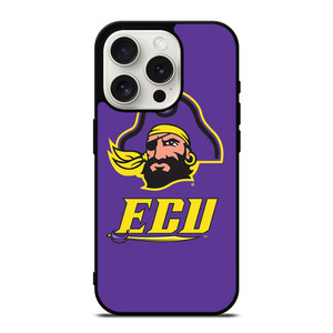 ECU EAST CAROLINA PIRATES UNIVERSITY FOOTBALL ICON iPhone 15 Pro Case Cover