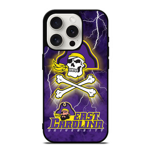ECU EAST CAROLINA PIRRATES iPhone 15 Pro Case Cover ECU EAST CAROLINA PIRRATES iPhone 15 Pro Case Cover