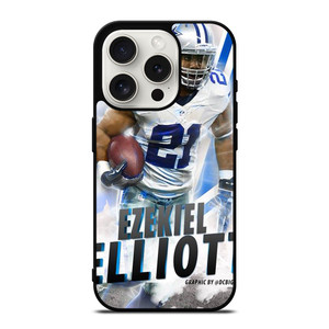EZEKIEL ELLIOTT DALLAS COWBOYS NFL iPhone 15 Pro Case Cover