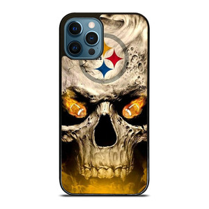 PITTSBURGH STEELERS FOOTBALL SKULL iPhone 12 Pro Max Case Cover PITTSBURGH STEELERS FOOTBALL SKULL iPhone 12 Pro Max Case Cover