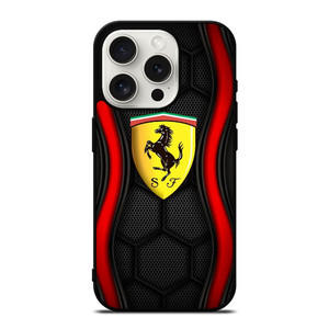 FERRARI CAR LOGO iPhone 15 Pro Case Cover FERRARI CAR LOGO iPhone 15 Pro Case Cover