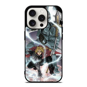 FULLMETAL ALCHEMIST EDWARD AND ALPHONSE ELRIC iPhone 15 Pro Case Cover