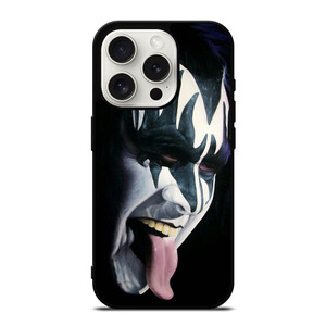GENE SIMMONS FACE KISS BAND iPhone 15 Pro Case Cover