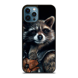 ROCKET RACCOON SMUDGE ART iPhone 12 Pro Max Case Cover