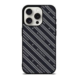 GIVENCHY PARIS LOGO PATTERN iPhone 15 Pro Case Cover