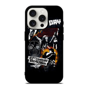GREEN DAY BAND POSTER iPhone 15 Pro Case Cover GREEN DAY BAND POSTER iPhone 15 Pro Case Cover