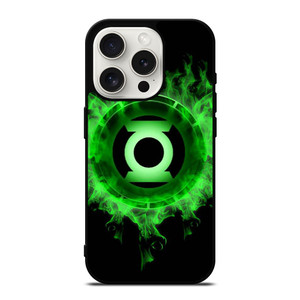 GREEN LANTERN SUPER HERO LOGO iPhone 15 Pro Case Cover