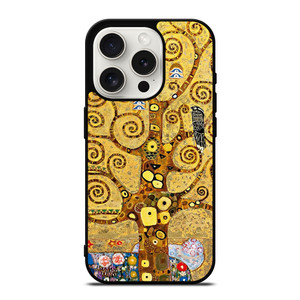 GUSTAV KLIMT TREE OF LIFE ART iPhone 15 Pro Case Cover