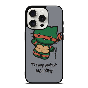 HELLO KITTY TMNT TEENAGE MUTANT NINJA KITTY iPhone 15 Pro Case Cover HELLO KITTY TMNT TEENAGE MUTANT NINJA KITTY iPhone 15 Pro Case Cover