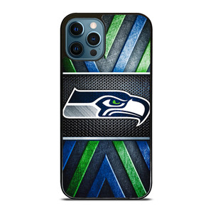 SEATTLE SEAHAWKS METAL LOGO iPhone 12 Pro Max Case Cover
