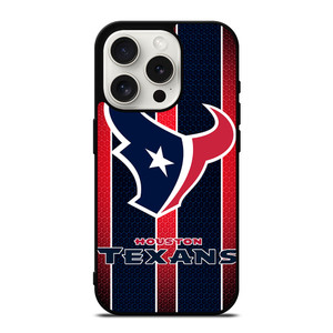 HOUSTON TEXANS STRIPE LOGO iPhone 15 Pro Case Cover