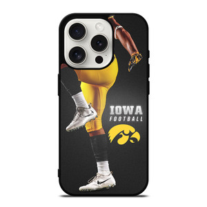 IOWA HAWKEYES FOOTBALL iPhone 15 Pro Case Cover IOWA HAWKEYES FOOTBALL iPhone 15 Pro Case Cover